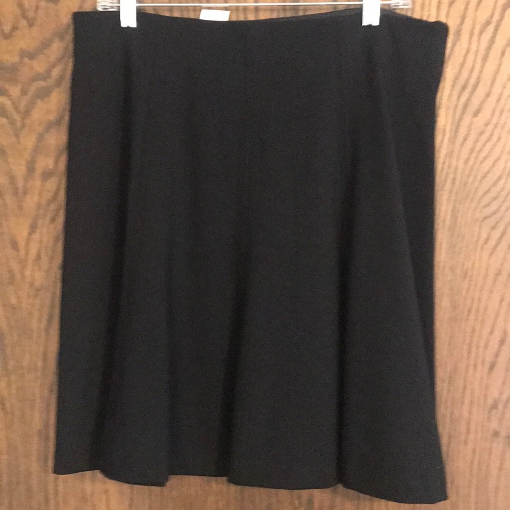 Loft black skirt